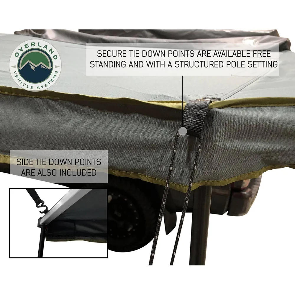 Overland Vehicle Systems - Nomadic Awning 180 with Zip in Wall