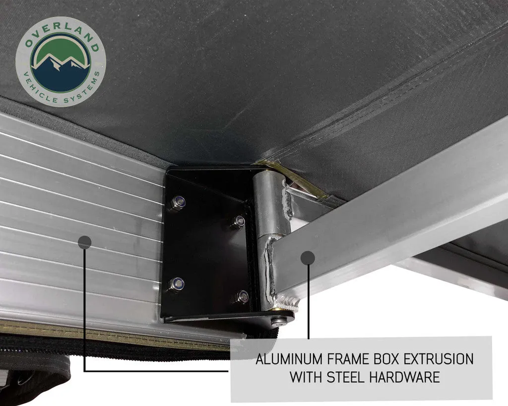 OVERLAND VEHICLE SYSTEMS | Nomadic Awning 270 Awning & Wall 1, 2, & 3, Mounting Brackets Driver Side (19539907)