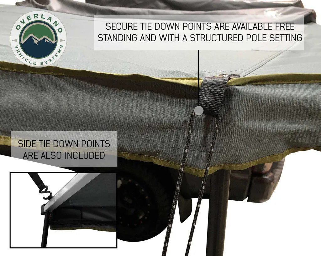 OVERLAND VEHICLE SYSTEMS | Nomadic Awning 270 Awning & Wall 1, 2, & 3, Mounting Brackets Driver Side (19539907)