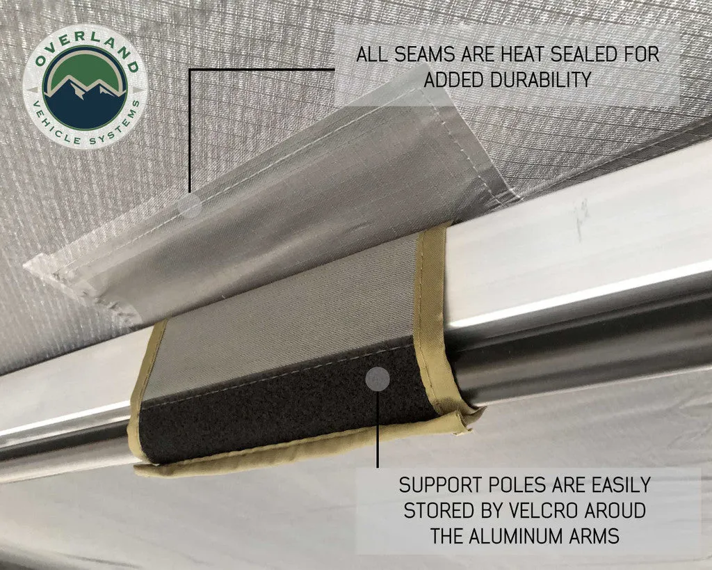 OVERLAND VEHICLE SYSTEMS | Nomadic Awning 270 Awning & Wall 1, 2, & 3, Mounting Brackets Driver Side (19539907)