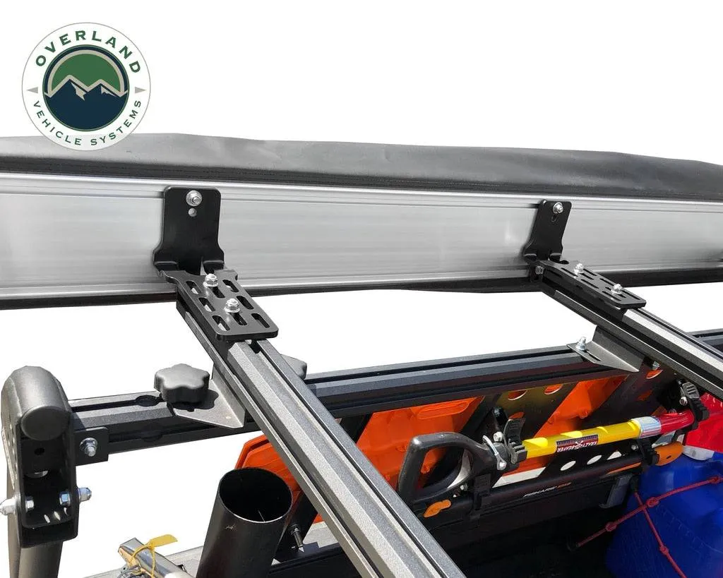 Overland Vehicle Systems Nomadic Awning 270 Awning & Wall 1, 2, & 3, Mounting Brackets - Driverside | Universal