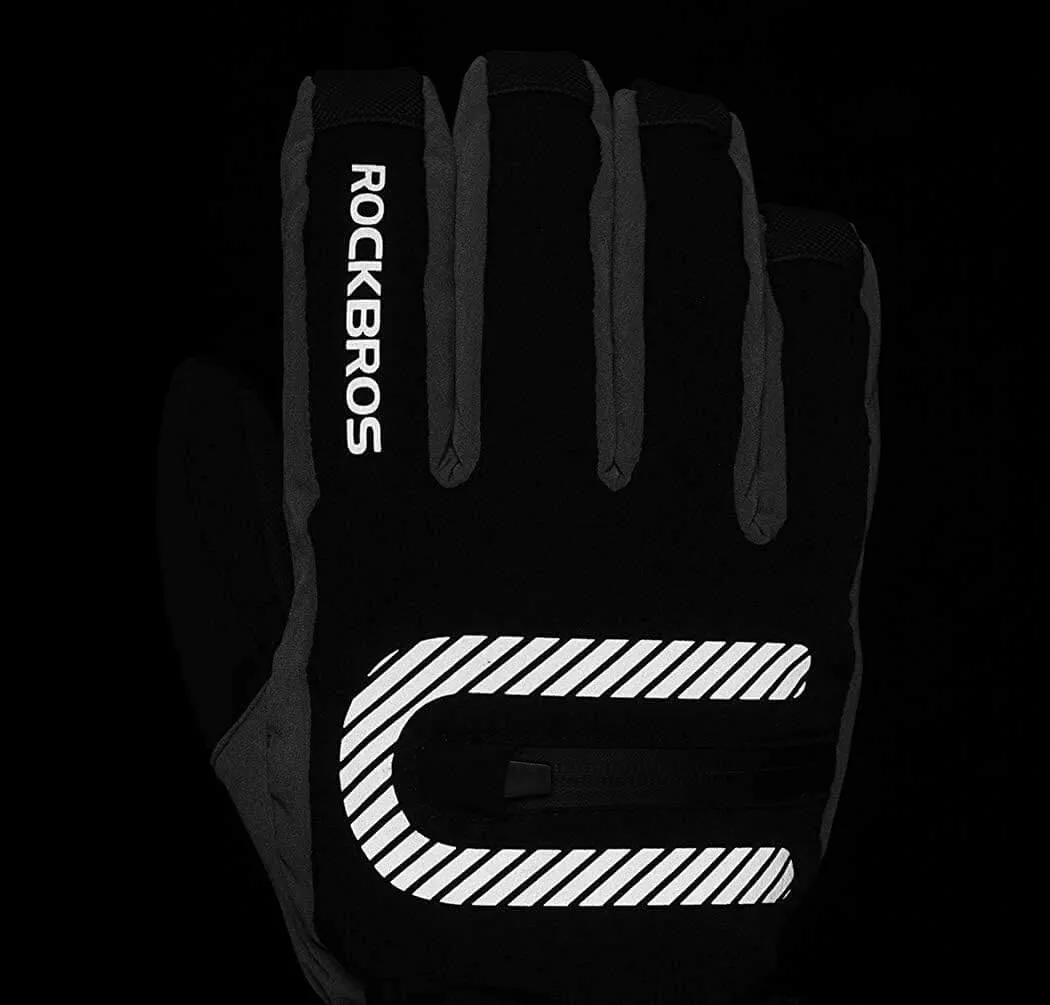 ROCKBROS Winter Thermal Windproof Ski & Snowboard Gloves