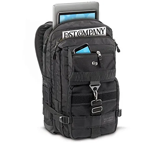 Solo Altitude 17.3" Laptop Backpack, Black