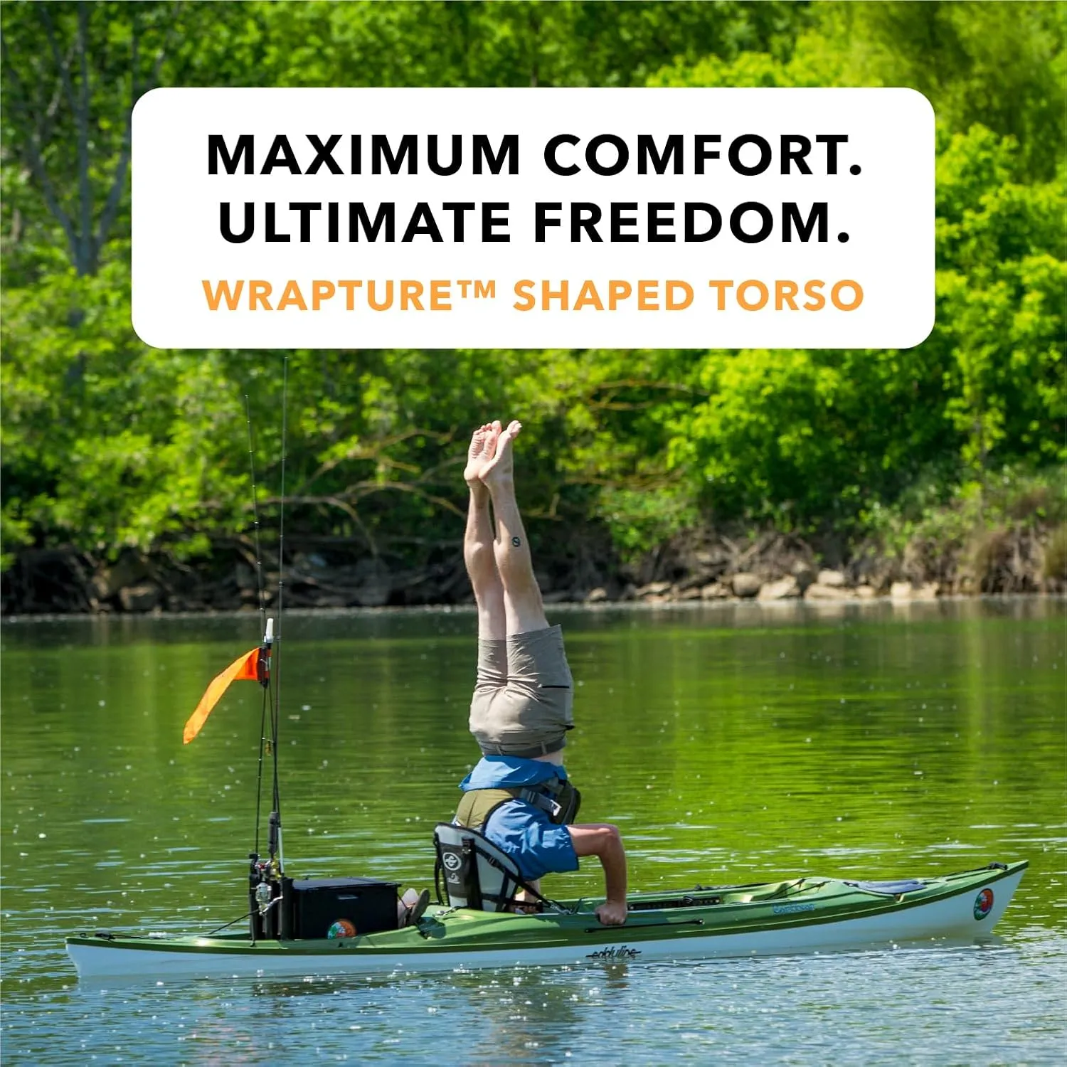 Stohlquist Spinner Fishing Life Jacket. USCG Approved PFD Life Vest. High Mobility, Comfortable Fit, Unisex.