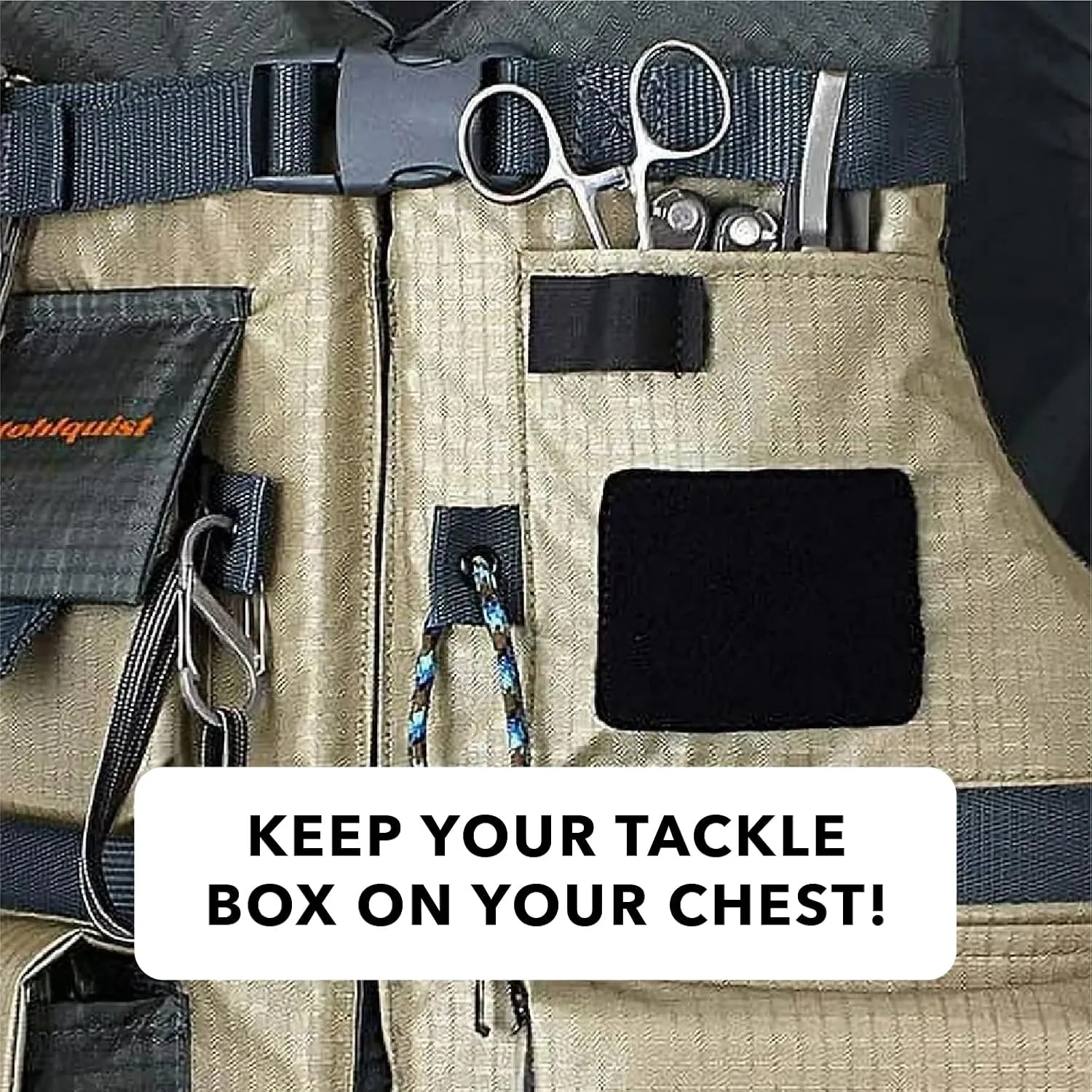 Stohlquist Spinner Fishing Life Jacket. USCG Approved PFD Life Vest. High Mobility, Comfortable Fit, Unisex.