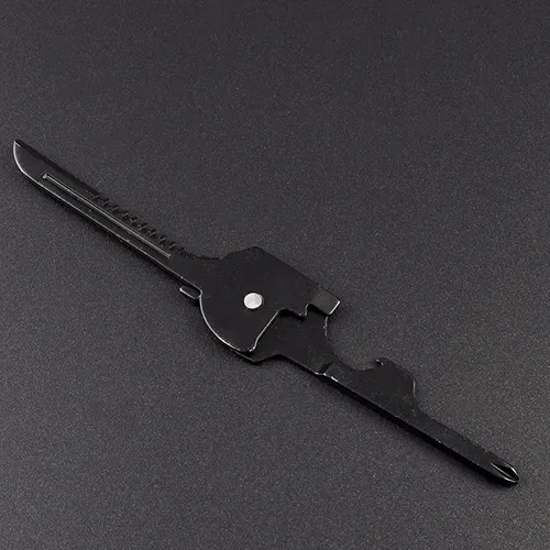Swiss-Tech Utility Keychain Multitool (6-in-1)