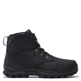 Timberland Men's Chillberg Waterproof Insulated Mid Boot in Black Full-Grain