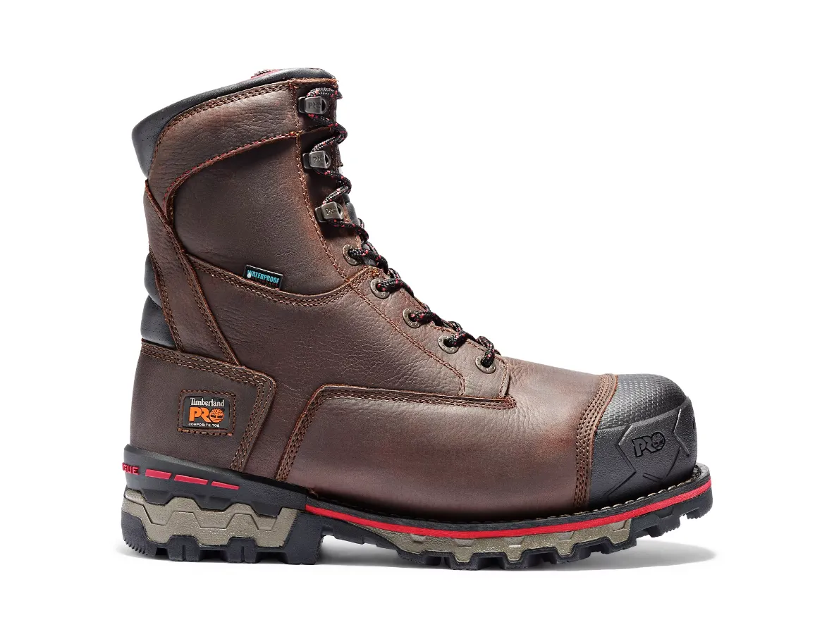 TIMBERLAND PRO BOONDOCK 8" INSULATED 1000G WATERPROOF COMPOSITE TOE A128P