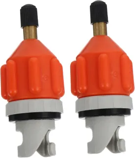 Toyvian 2pcs Air Converter Paddle Board Adapter for Kayak and Inflatable Boats Portable and Easy to Use Sup Pump Adaptors for Convenient Inflation