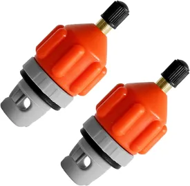 VideoPUP Inflatable Boat SUP Pump Adaptor Universal Paddle Board Pump Adapter Air Pump Converter with Standard Schrader Air Valve Adapter Pumping Head Connector for Inflatable Kayak, Black