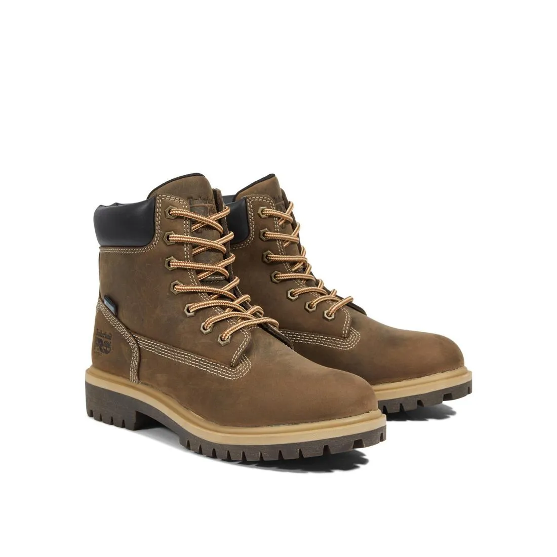 Women's Direct Attach 6 Inch Soft Toe Waterproof Ins 200G Boot Brown