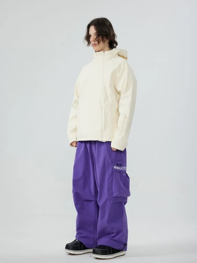 Zenventure White 3L Soft Shell ZipTwin Hoodie - Unisex