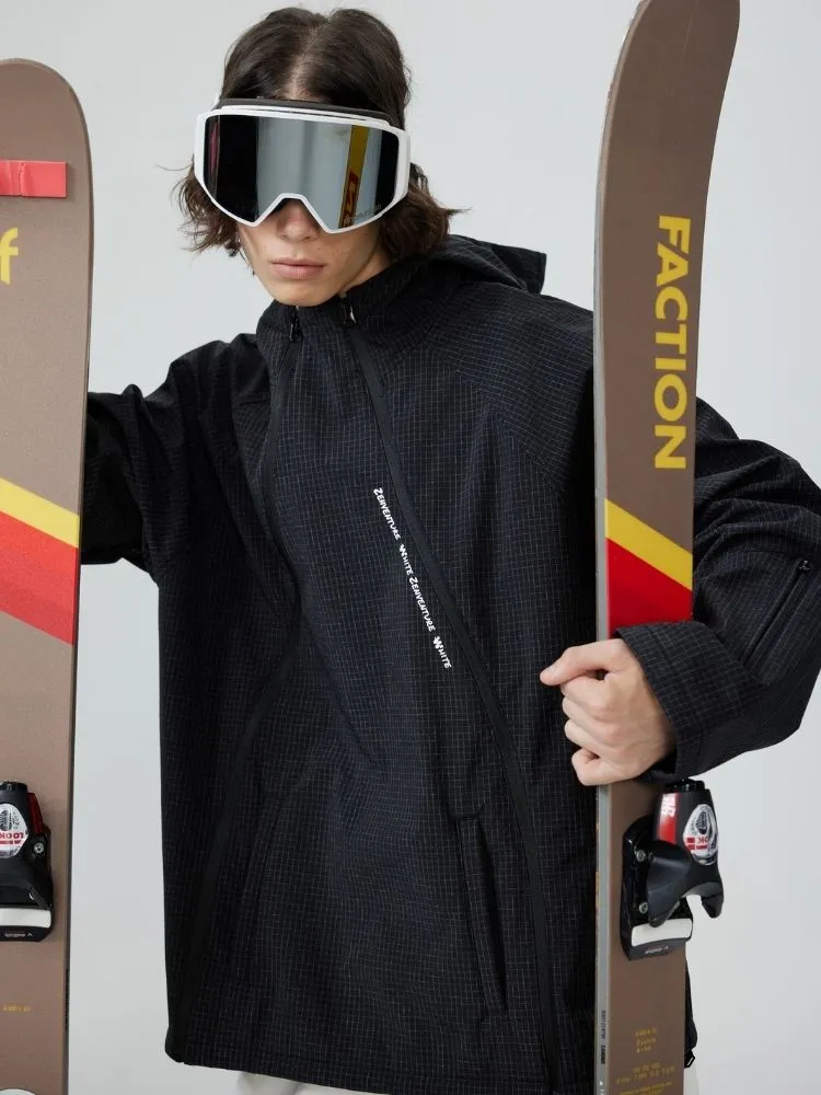 Zenventure White 3L Soft Shell ZipTwin Hoodie - Unisex