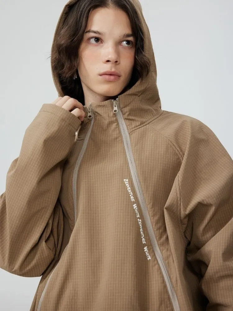 Zenventure White 3L Soft Shell ZipTwin Hoodie - Unisex