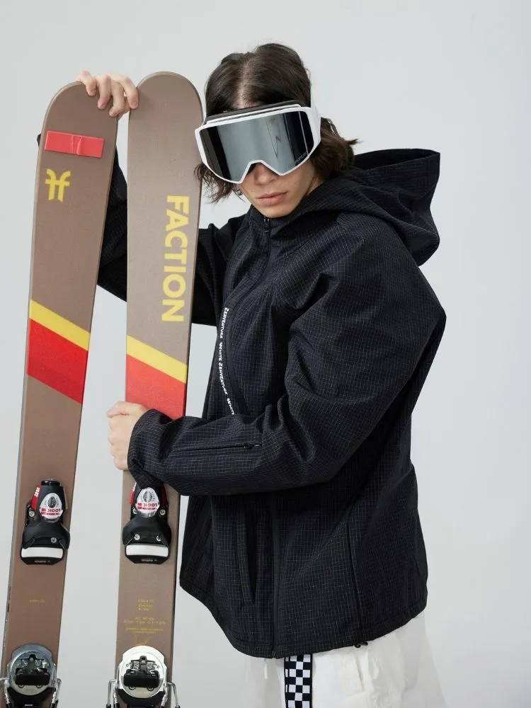Zenventure White 3L Soft Shell ZipTwin Hoodie - Unisex