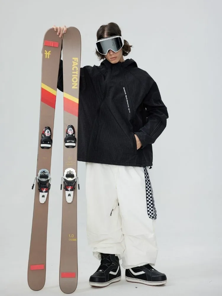 Zenventure White 3L Soft Shell ZipTwin Hoodie - Unisex