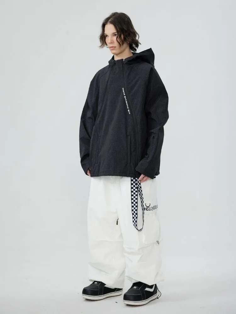 Zenventure White 3L Soft Shell ZipTwin Hoodie - Unisex