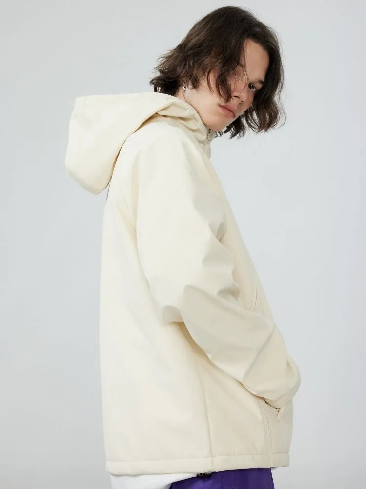 Zenventure White 3L Soft Shell ZipTwin Hoodie - Unisex